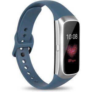 Compatible with Samsung Galaxy Fit SM-R370 Bands,Adjustable Soft Green